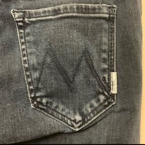 Mother Denim High-Rise Gray Jeans